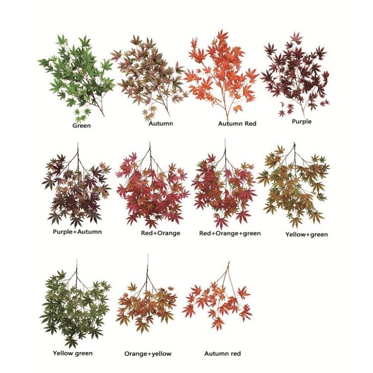Artificial Green Maple Tree